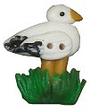 Stoney Creek Seagull in grass SB512M button