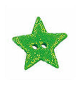 Stoney Creek Green Cosmic Star, Medium 575GRM button