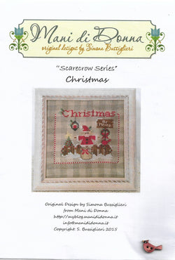 Mani Di Donna Christmas Scarecrow series cross stitch pattern