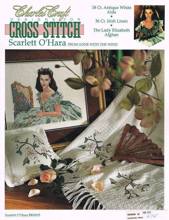 Charles Craft Scarlett O'Hara BK0015 cross stitch