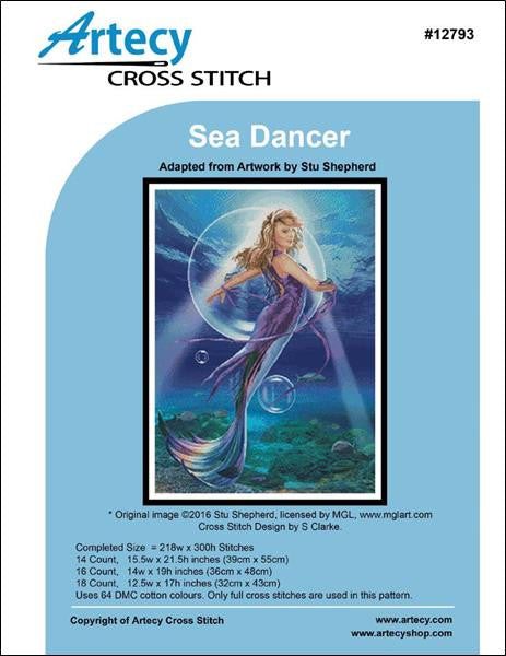 Artesy Sea Dancer cross stitch pattern