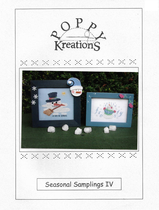 Poppy Kreations Seasonal Samplings IV cross stitch pattern
