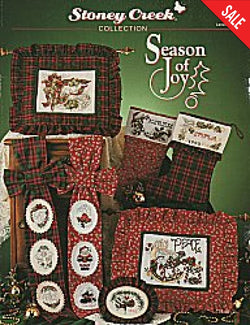 Stoney Creek Season of Joy LFT66 christmas cross stitch pattern