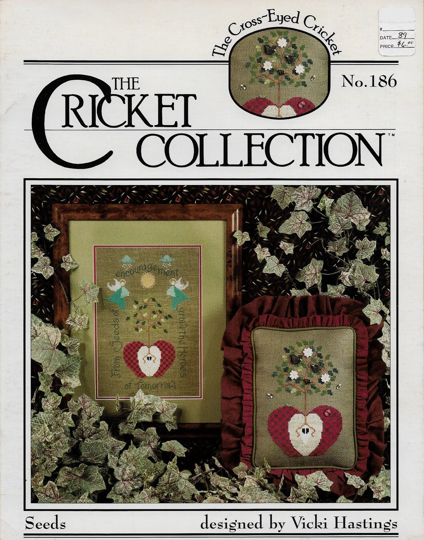 Cricket Collection Seeds CC186 gardening cross stitch pattern