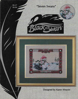 Black Swan Seven Swans BS-27 Cross Stitch Pattern 
