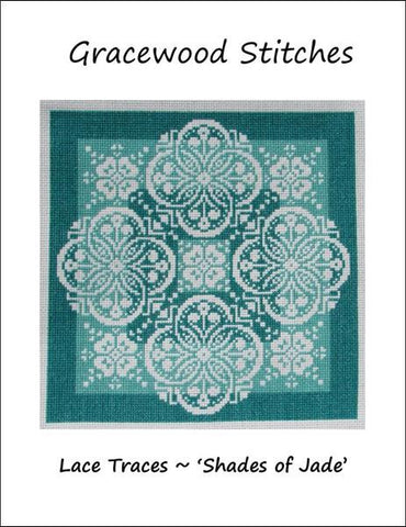 Lace Traces~Shades of Jade pattern