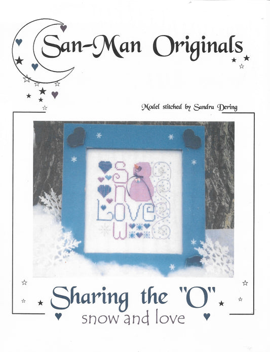 San-Man Sharing the "O" cross stitch pattern