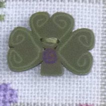 Shepherds Bush Shamrock button