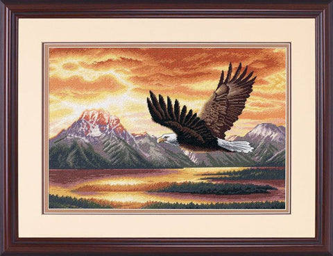 Dimensions Silent Flight gold 35165 collection cross stitch kit