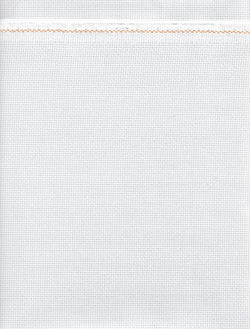 Zweigart Aida 14ct 18x21 Silver Moon cross stitch fabric