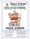 Cross Stitch Wonders Carolyn Manning Smile S'more Cross stitch pattern