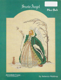 Serendipity Designs Mar Bek Snow Angel winter cross stitch pattern