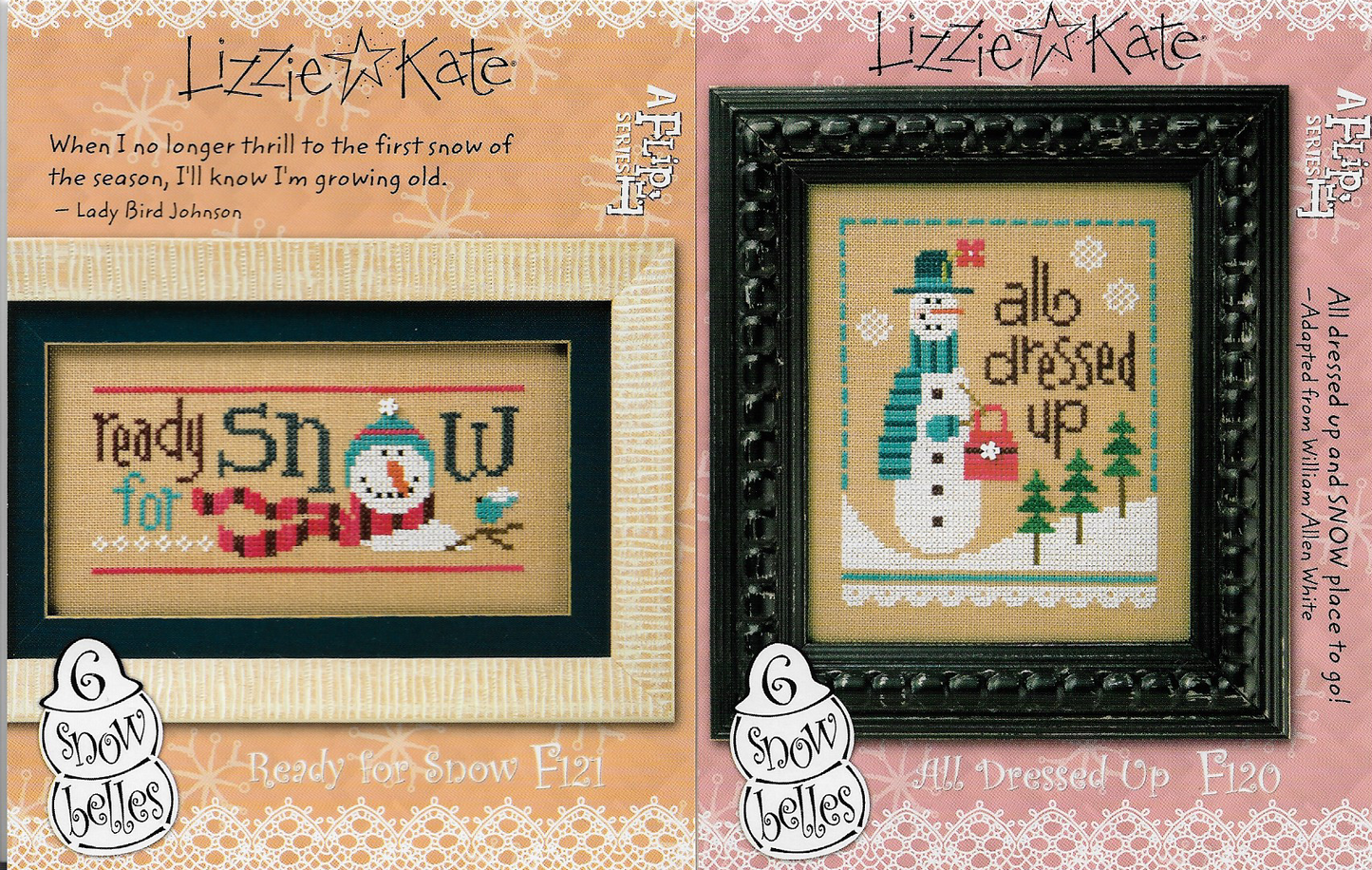 Snow Belles Flip-it (set of 6) pattern