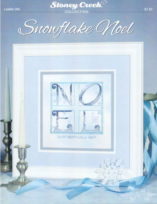 Stoney Creek Snowflake Noel LFT266 cross stitch pattern