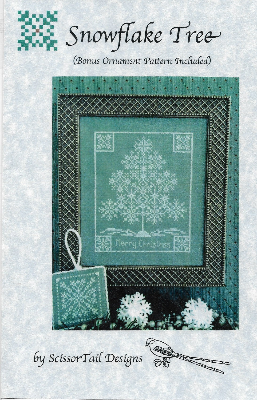 Scissortail Designs Snowflake Tree christmas cross stitch pattern