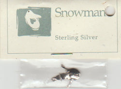 Shepherds Bush Snowman sterling silver charm