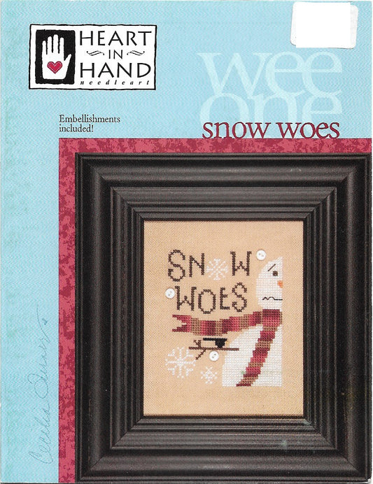 Heart in Hand sNOW wOES cross stitch pattern