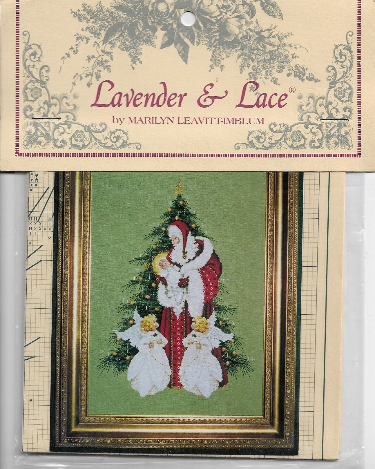 Lavender & Lace Song of Christmas L&L46 cross stitch pattern