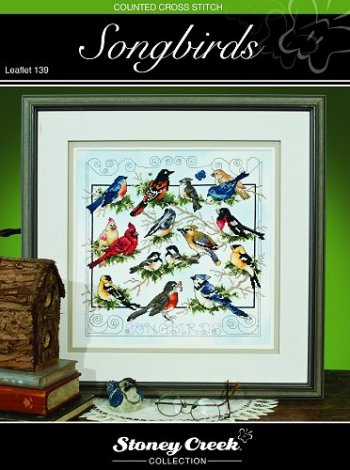 Stoney CreekSongbirds LFT139 cross stitch booklet