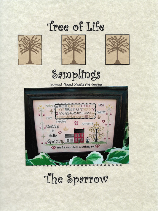 Tree of Life Samplings The Sparrow cross stitch pattern