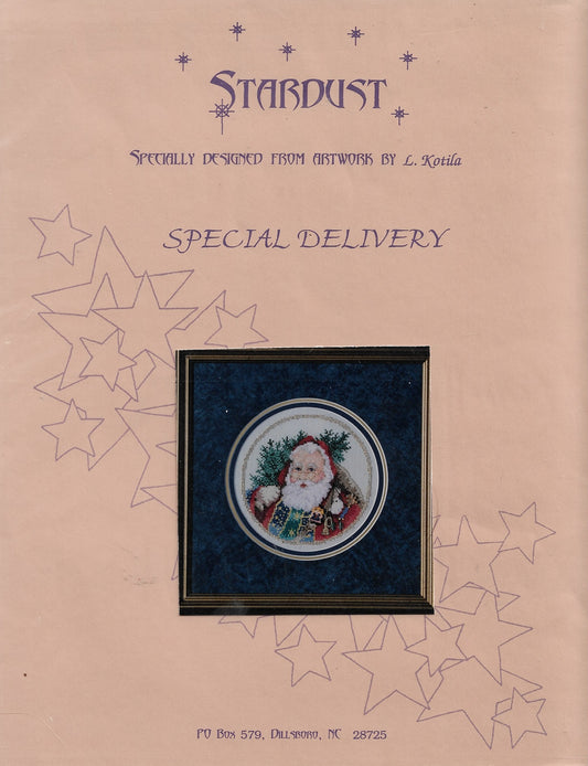 Stardust Special Delivery Christmas cross stitch pttern