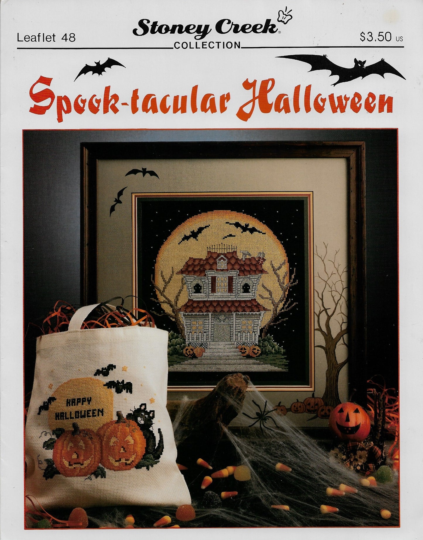 Stoney Creek Spook-tacular Halloween LFT48 cross stitch pattern