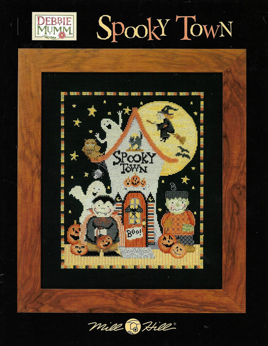 Mill Hill Spooky Town DMP006 cross stitch pattern