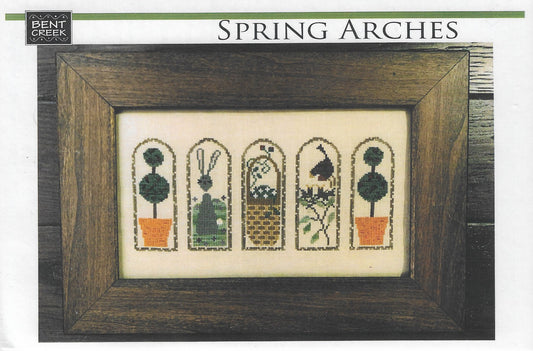 Bent Creek Spring Arches cross stitch pattern