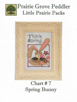 Prairie Grove Peddler Spring Bunny 7 cross stitch pattern