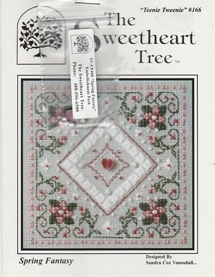 Sweetheart Tree Spring Fantasy TT166 cross stitch pattern