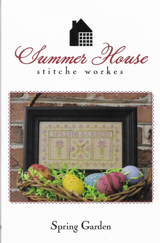 Summer House Spring Garden cross stitch kit