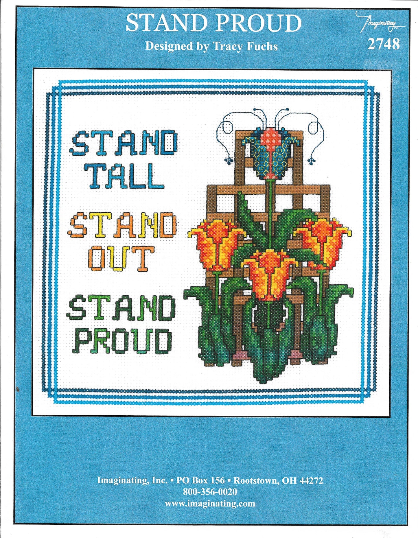 Imaginating Stand Proud 2748 cross stitch pattern