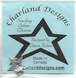 Charland Designs Star sterling silver charm