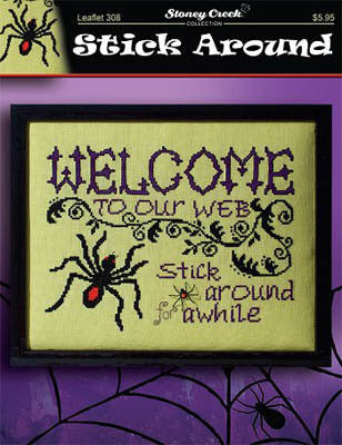 Stoney Creek Stick around welcome to our web LFT308 cross stitch booklet