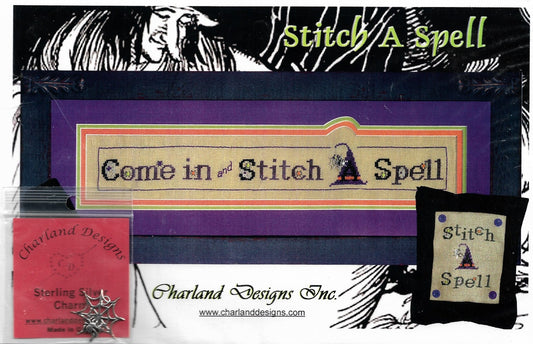 Charland Stitch A Spell halloween cross stitch pattern