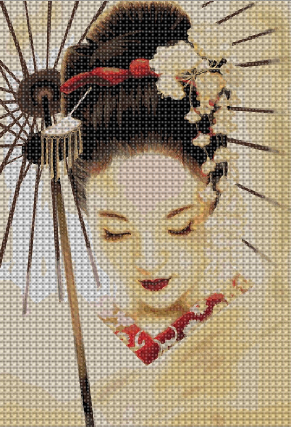 Geisha pattern