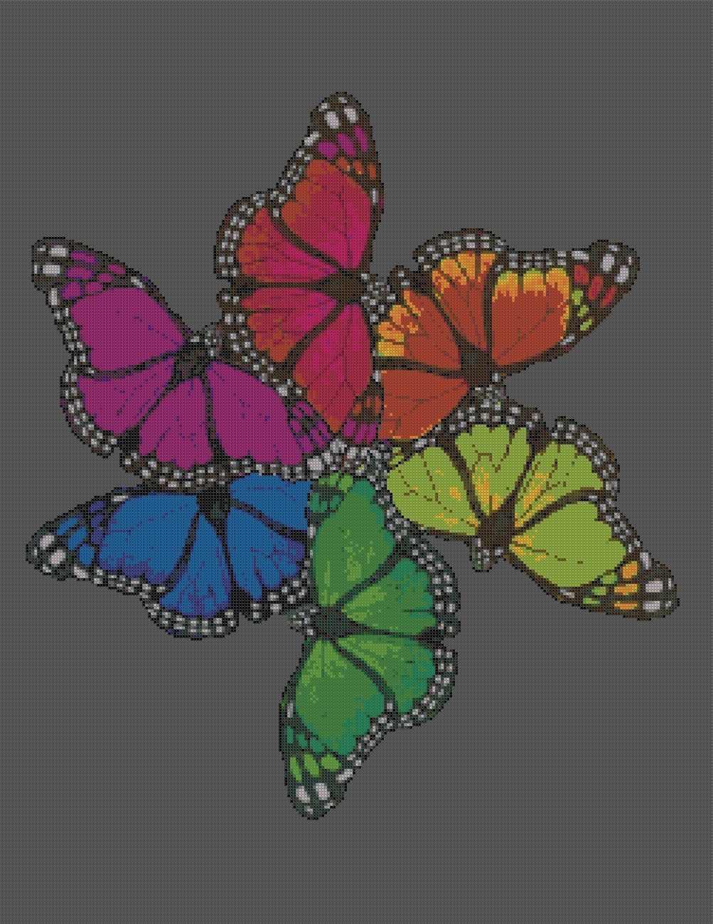 Butterfly Swirl pattern