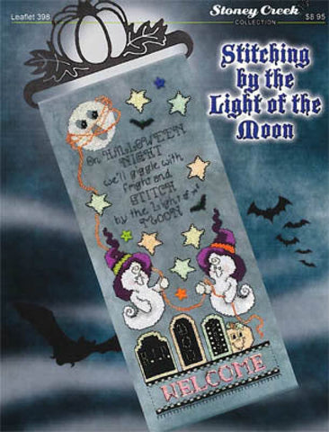 Stoney Creek Stitching by the Light of the Moon LFT398 cross stitch pattern