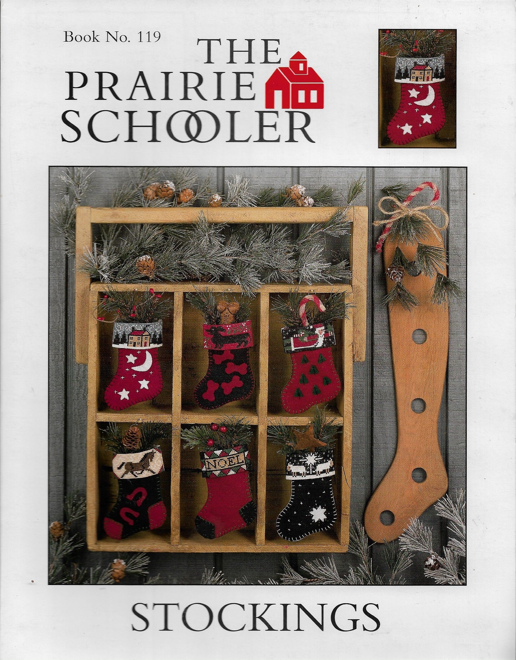 Prairie Schooler Stockings PS119 cross stitch pattern