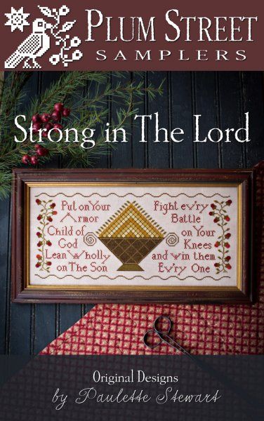 Strong in the Lord pattern – Sandra's Stitch Stash