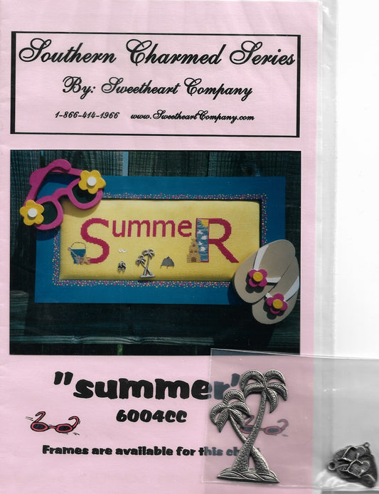 Southern Charmed Sweetheart Company Summer cross stitch pattern
