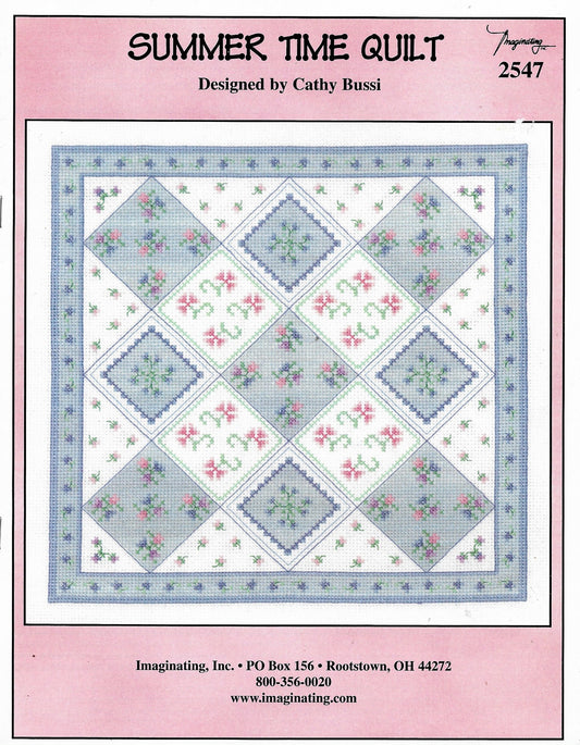Imaginating Summer Time Quilt 2547 cross stitch pattern