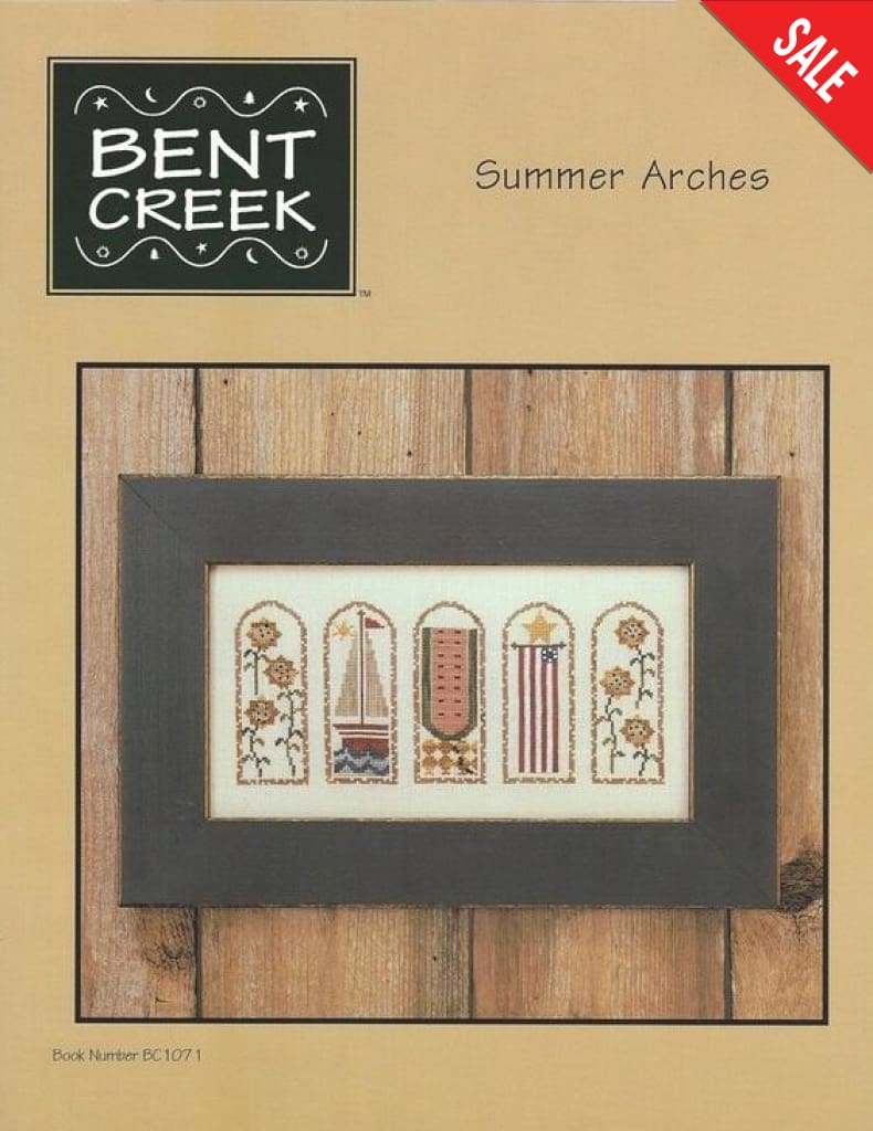 Bent Creek Summer Arches BC1071 cross stitch pattern