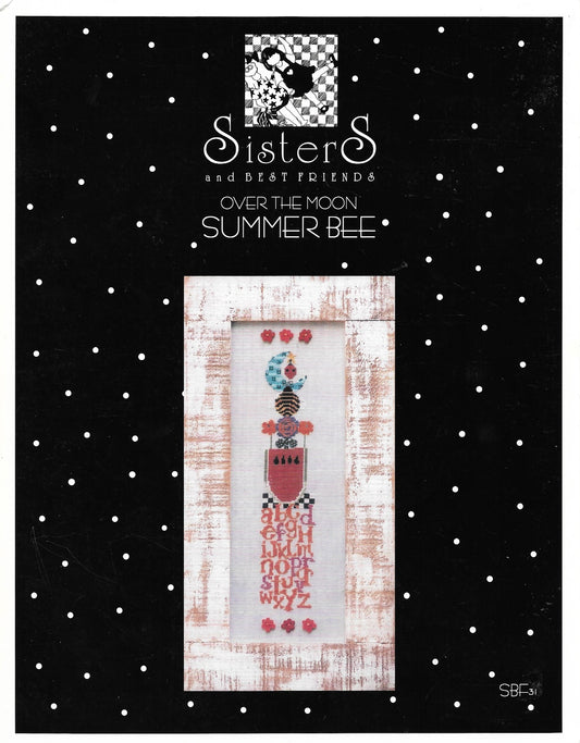 Sisters & Best friends Summer Bee cross stitch pattern