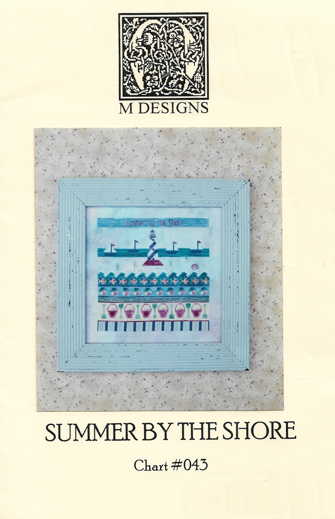 M Designs Summer By The Shore cross stitch pattern