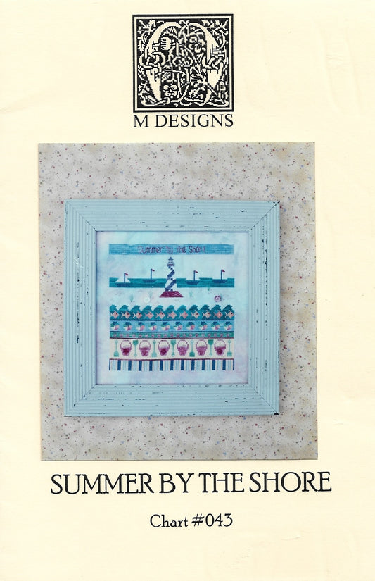 M Designs Summer By The Shore cross stitch pattern