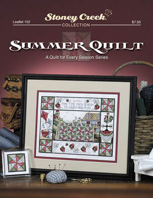 Stoney Creek Summer Quilt LFT152 cross stitch booklet