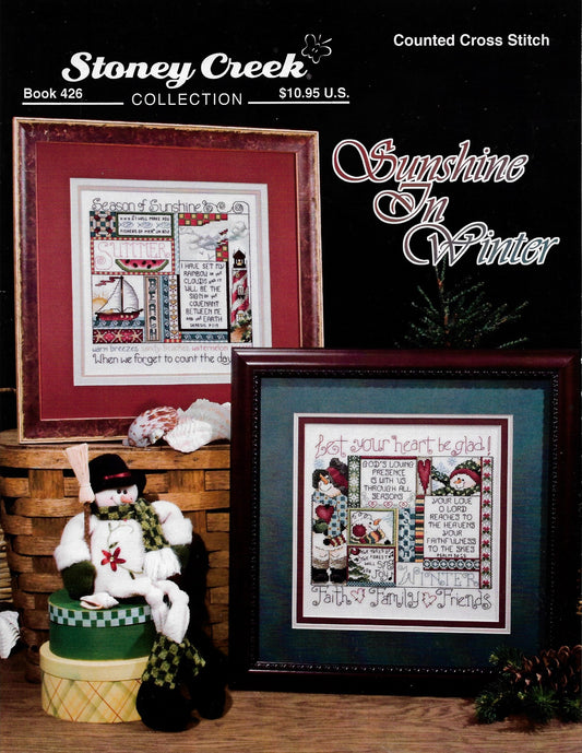 Stoney Creek Sunshine in Winter BK426 cross stitch pattern