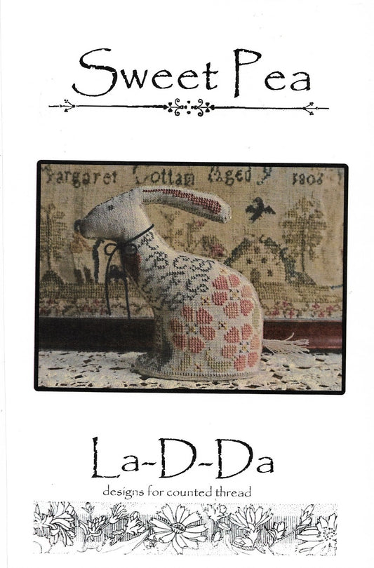 La-D-Da Sweet Pea cross stitch pattern