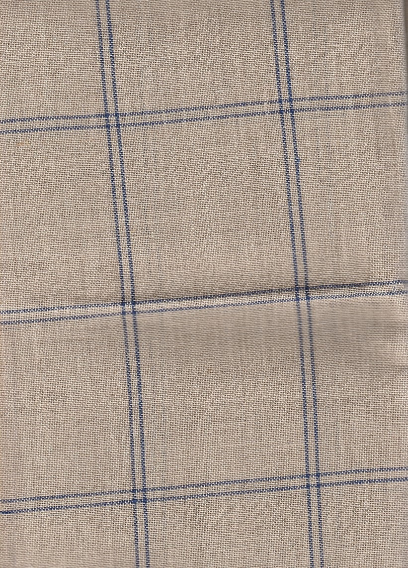 Wichelt 28ct 19x34 Tattersal Natural Linen cross stitch Fabric